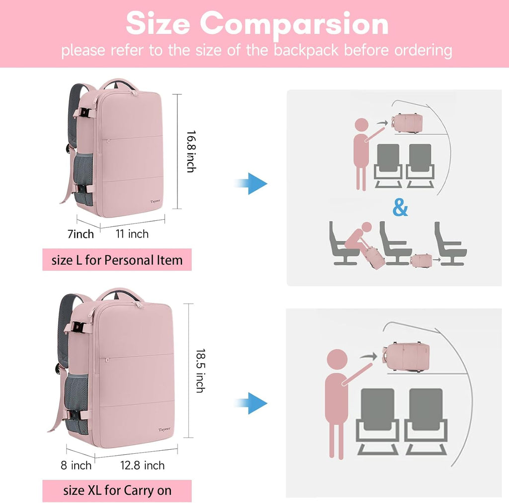 Travel Backpack for Women, Carry On Backpack