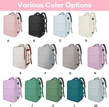 Travel Backpack for Women, Carry On Backpack