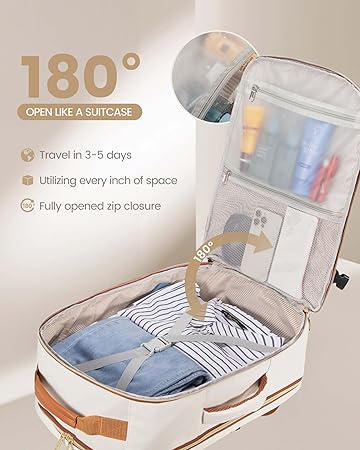 Travel Backpack for Women Men as Personal Item Flight Approved, 40L Luggage Carry On Backpack